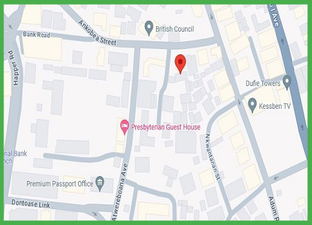 Map to our office
